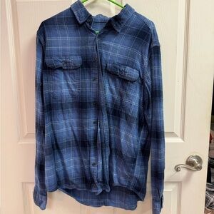 blue flannel